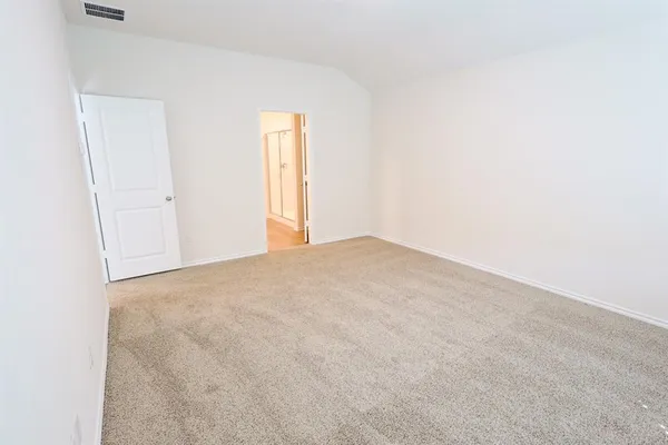a view of empty room