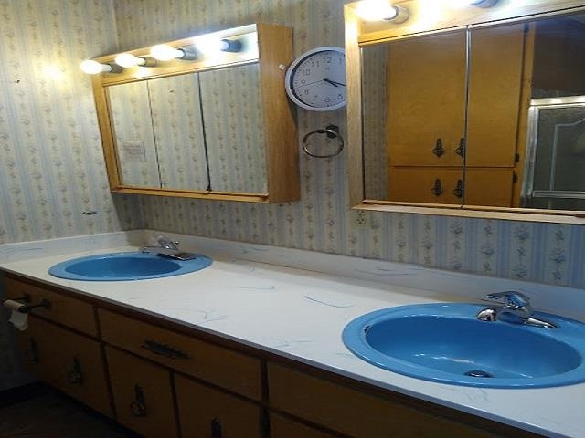 1435 East Holmes Road Memphis, TN 38116 - Photo 19 of 25 a bathroom with a sink and a mirror