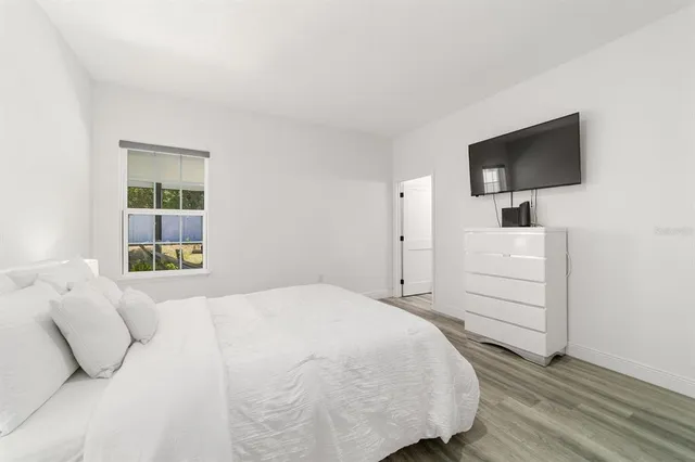 a view of a closet with storage