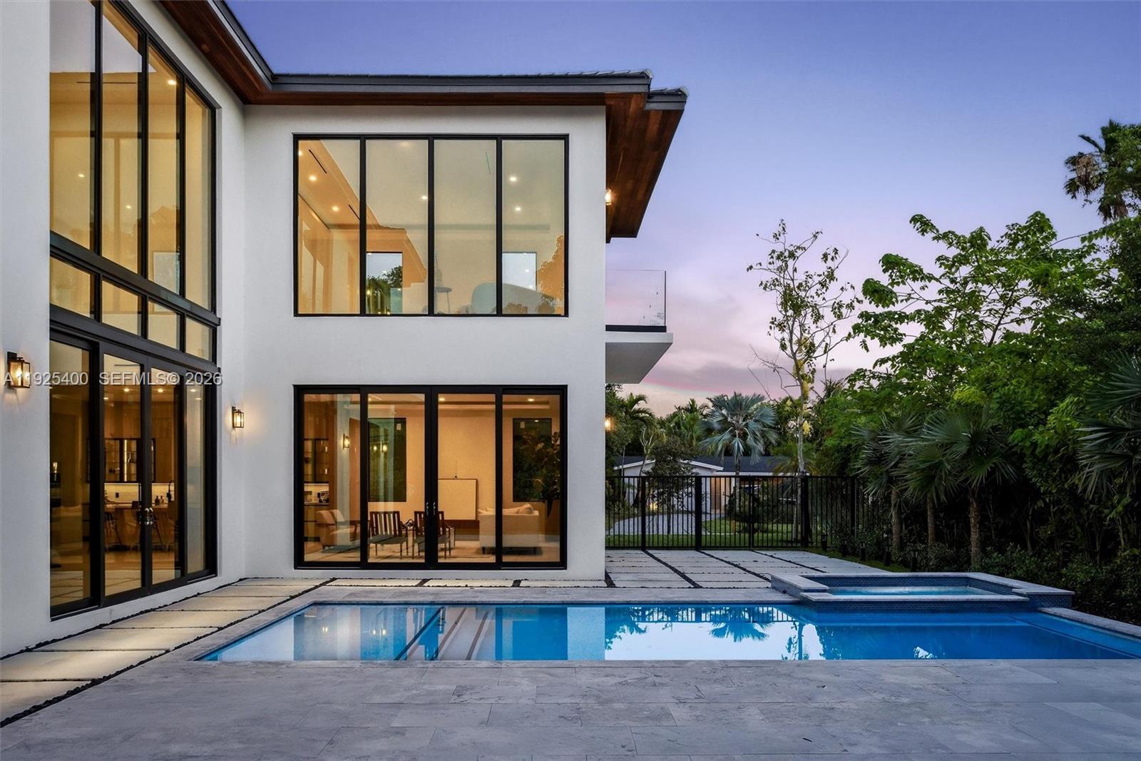 9840 Southwest 73rd Court Pinecrest, FL 33156 - Photo 62 of 67 Resort-Style Pool & Spa | Glass Walls | New Construction | Pinecrest FL