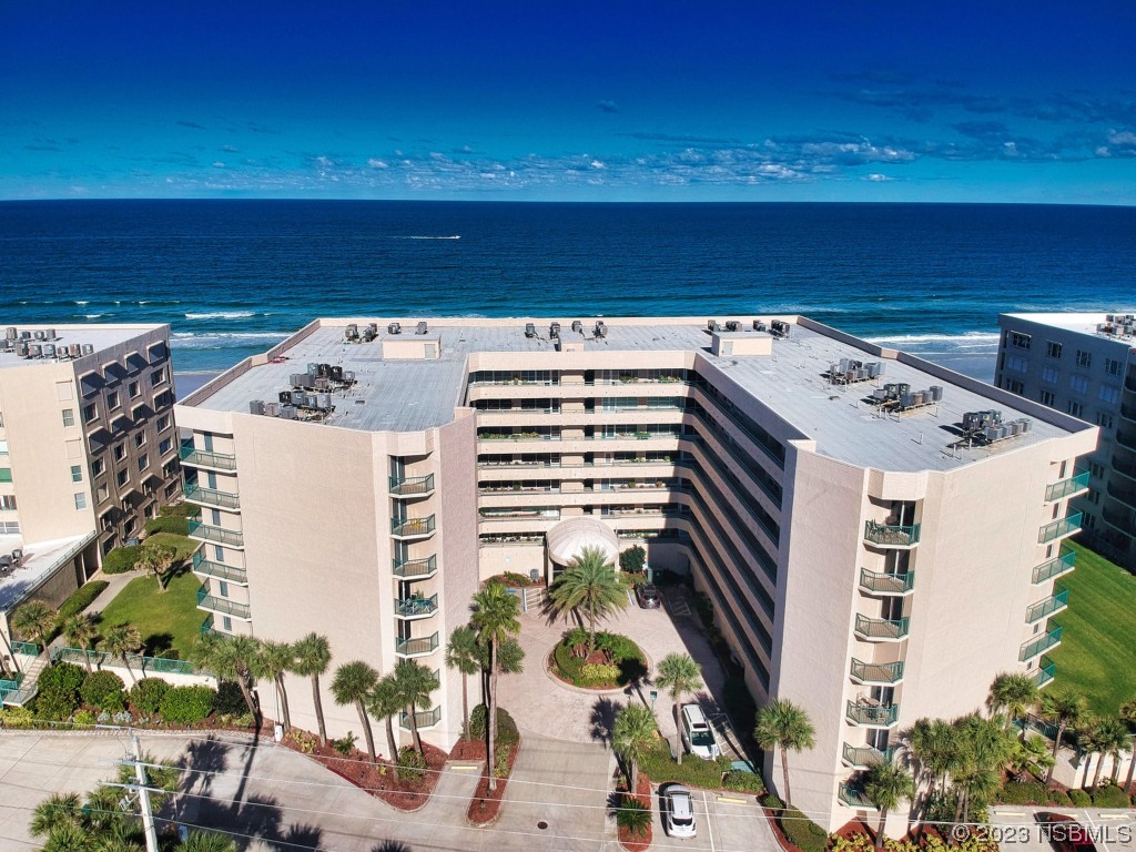 4555 South Atlantic Avenue, Unit 4502 Ponce Inlet, FL 32127 - Photo 39 of 54 an aerial view of a building with entryway
