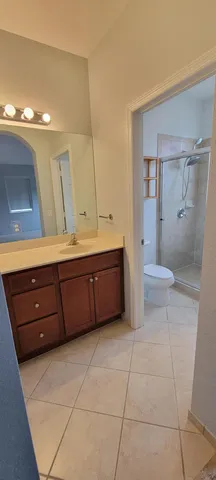 a bathroom with a sink and a toilet