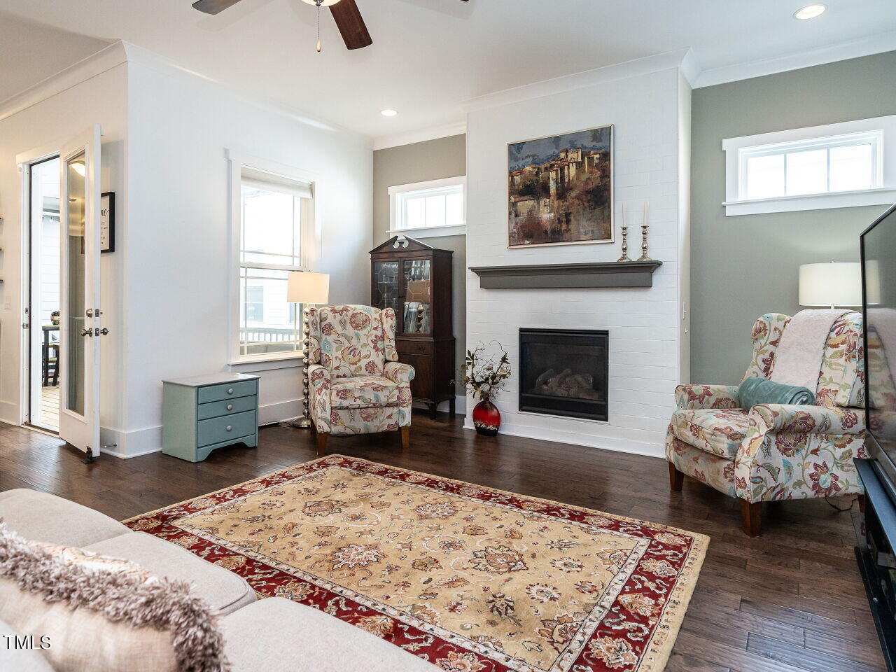 5305 Forsyth Park Street Raleigh, NC 27616 - Photo 7 of 48 Living Room with Transom Windows