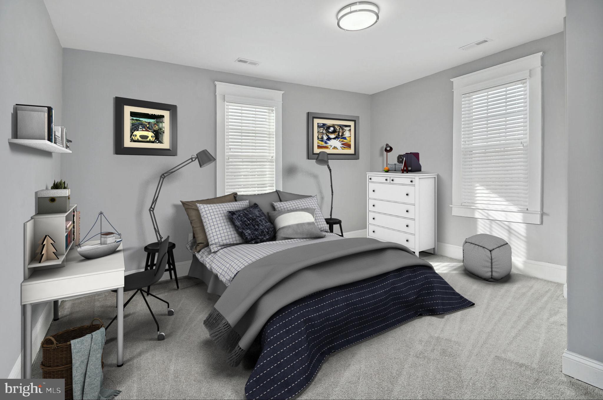 2807 Hammonds Ferry Road Halethorpe, MD 21227 - Photo 17 of 23 Bedroom #2 - Virtually staged