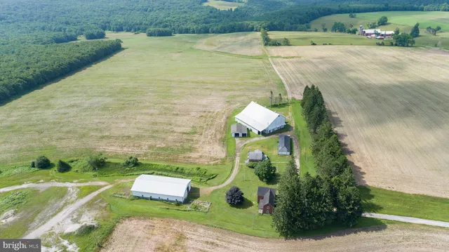 a view of a swimming pool with a yard