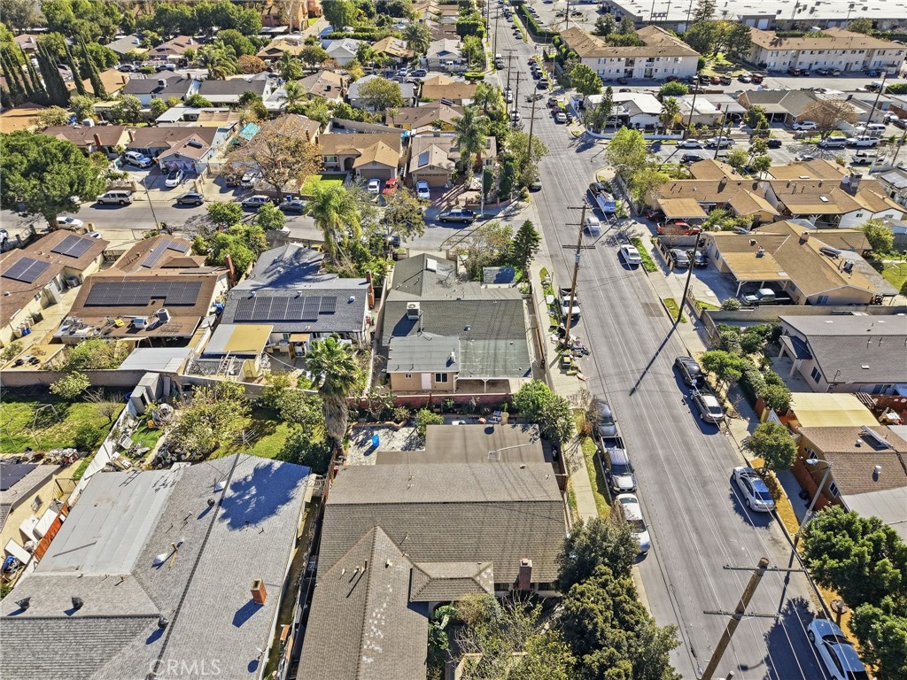 12755 Judd Street Pacoima, CA 91331 - Photo 41 of 46 an aerial view of a city with lots of residential buildings