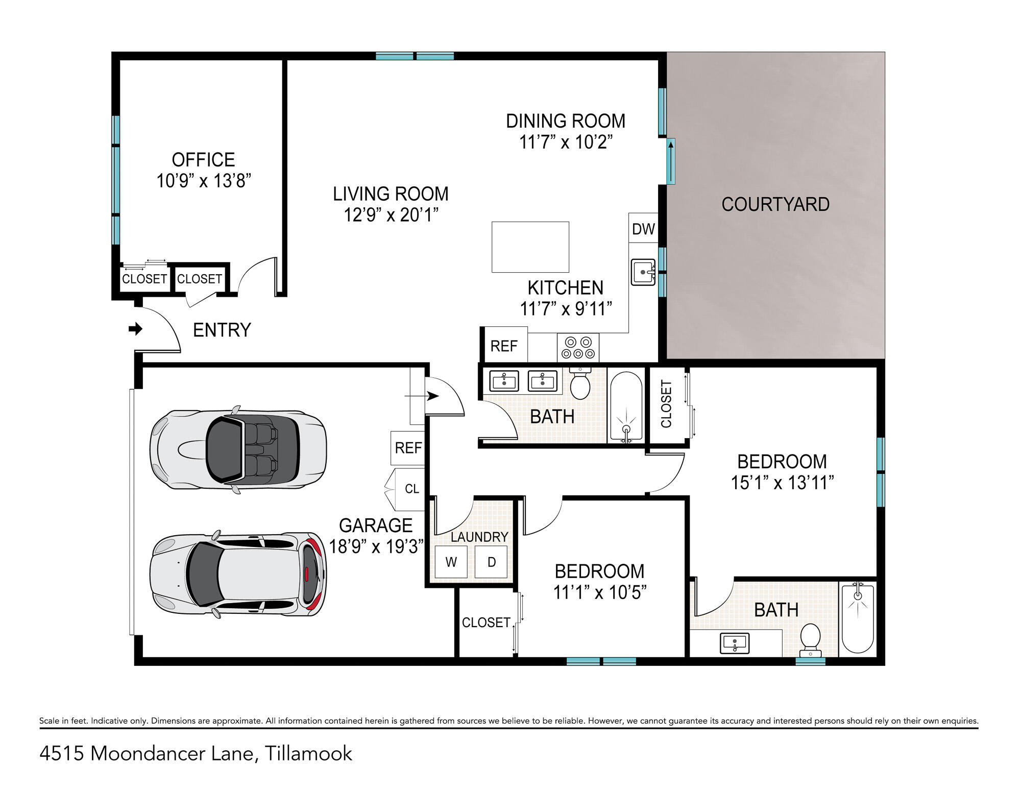 4515 Moondancer Lane Tillamook, OR 97141 - Photo 25 of 25 Floorplan