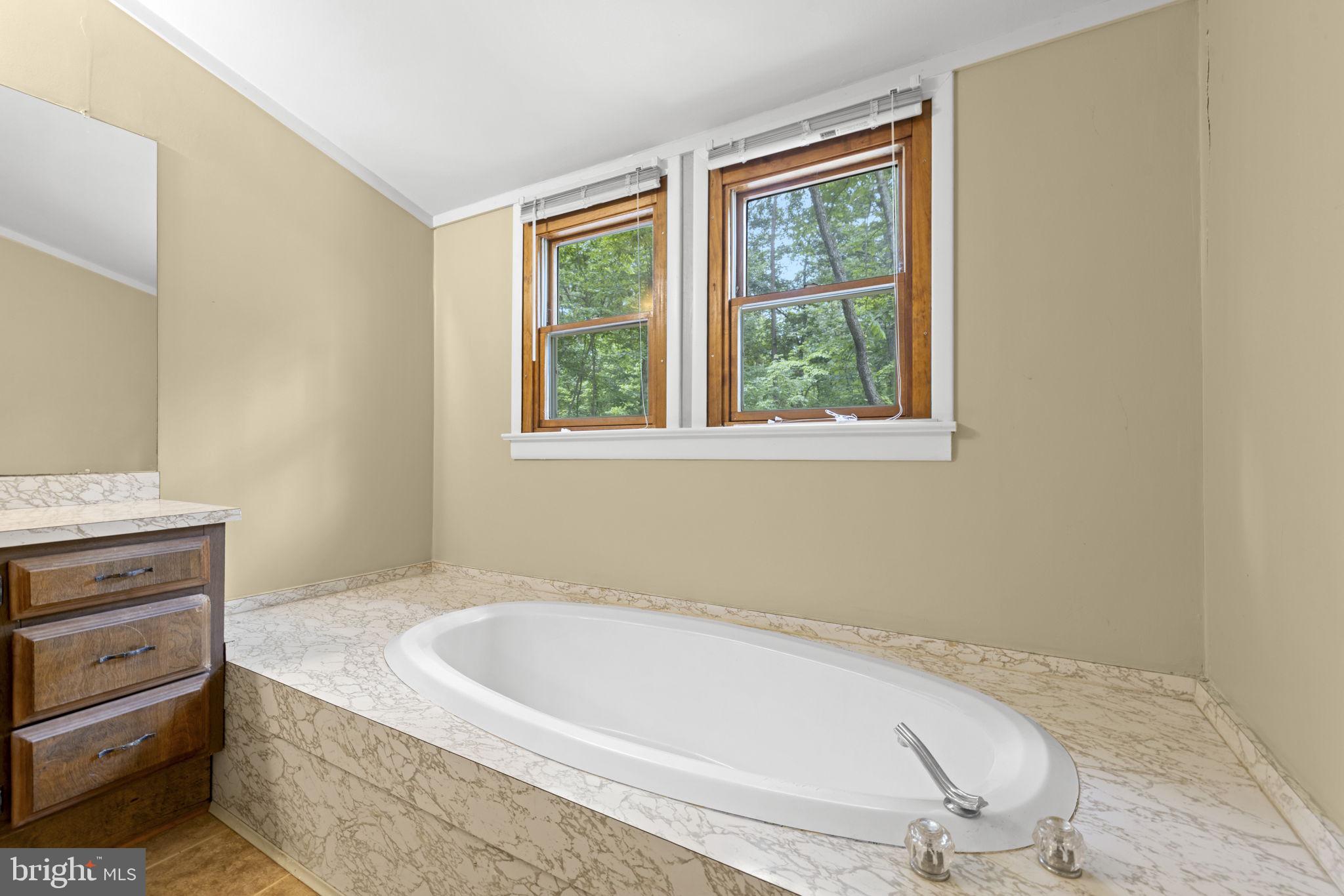 9448 Green Road Midland, VA 22728 - Photo 49 of 91 a bath tub sitting in a bathroom next to a window