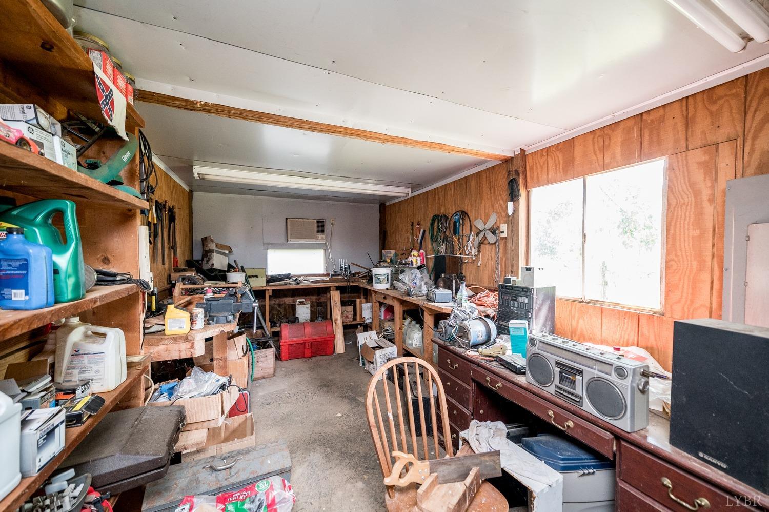 1796 Union Church Road Thaxton, VA 24174 - Photo 73 of 83 a view of a room with gym equipment