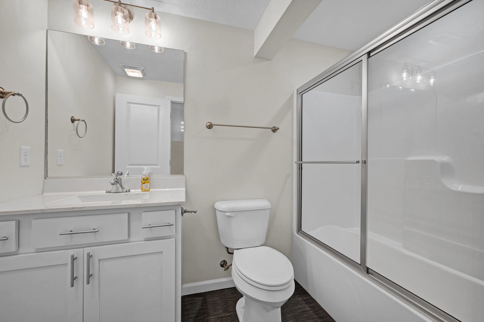 277 Cassidy Road Normal, IL 61761 - Photo 30 of 42 a bathroom with a toilet sink and shower