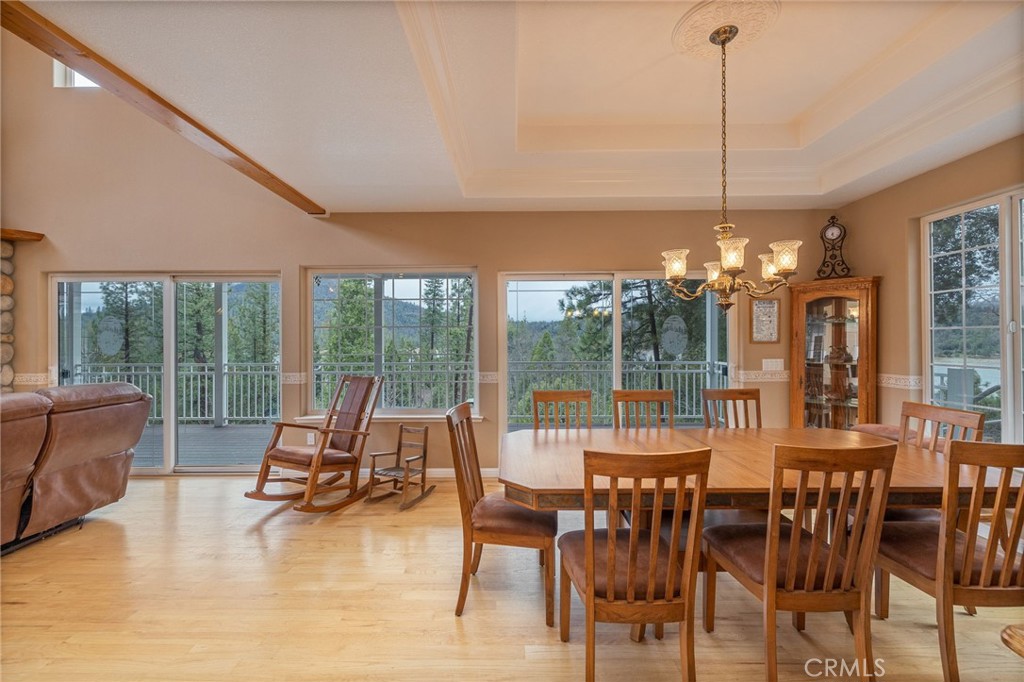 39818 Granite Ridge Lane Bass Lake, CA 93604 - Photo 8 of 58 dining room towards side deck