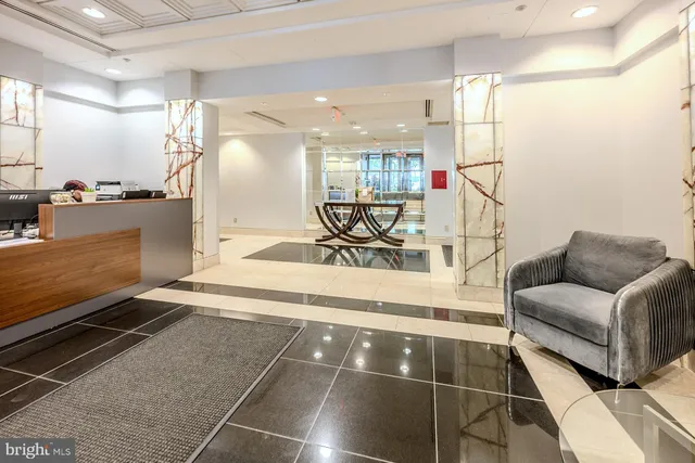 a living room with a couch and a coffee table