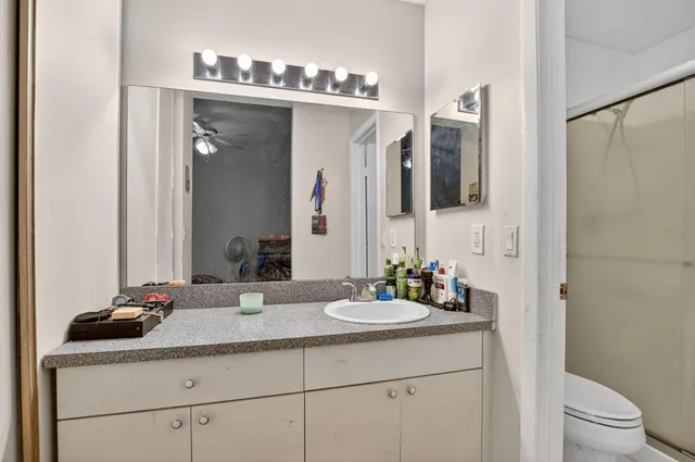 a view of wooden floor