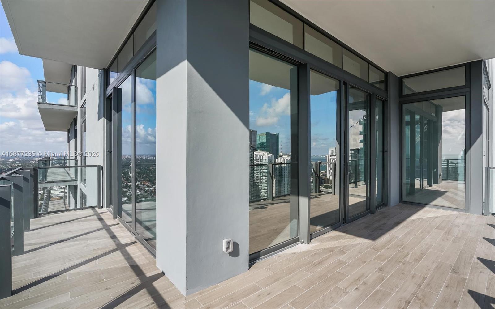 a view of balcony and living room