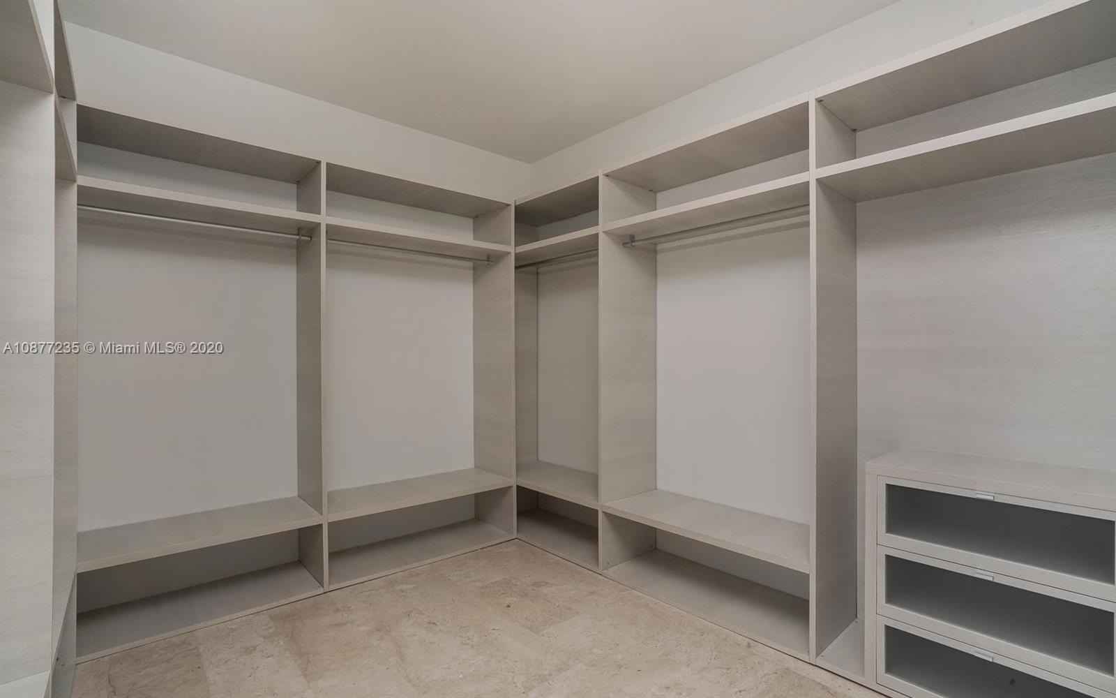 88 Southwest 7th Street, Unit 4001 Miami, FL 33130 - Photo 18 of 21 a view of an empty walk in closet
