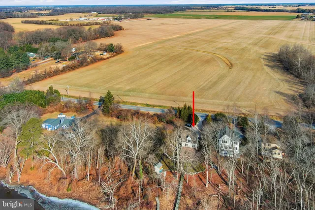 a view of a lake and mountain