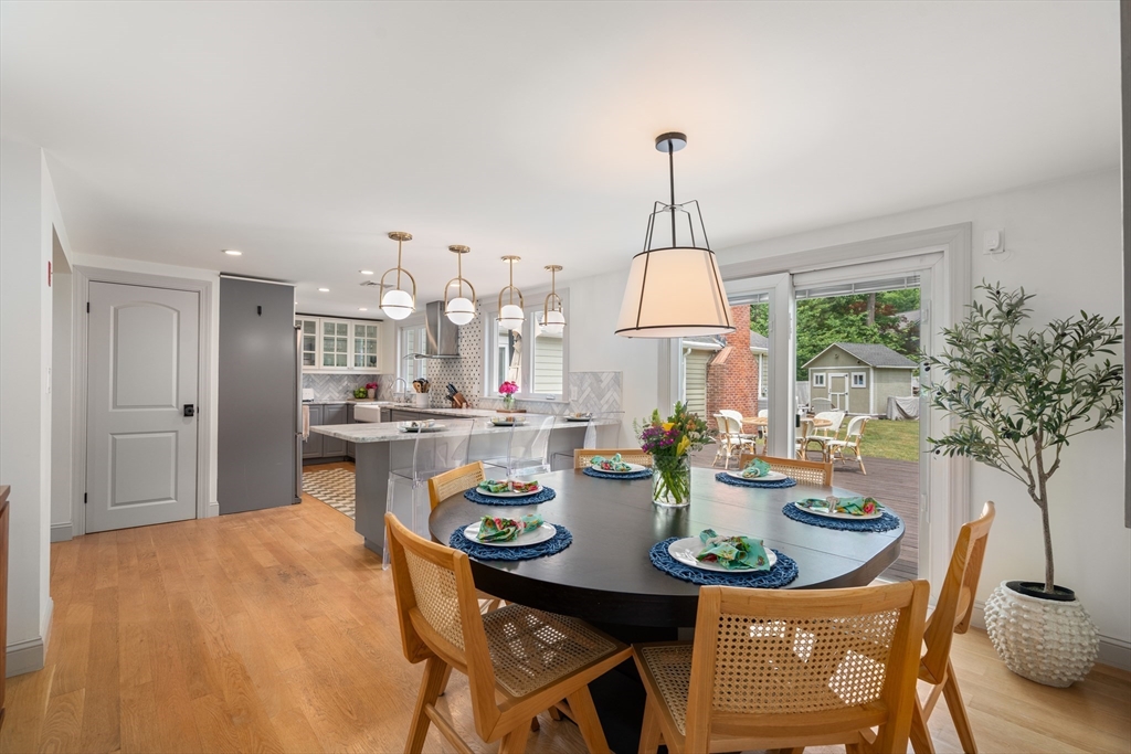 57 Marlboro Road Sudbury, MA 01776 - Photo 7 of 40 a view of a dining room with furniture window and outside view