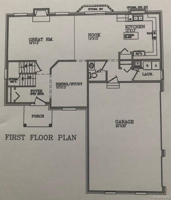 First Floor Layout