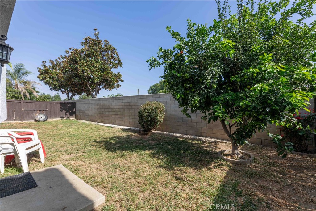 11541 Plane Tree Road Fontana, CA 92337 - Photo 28 of 33 a backyard of a house with lots of green space