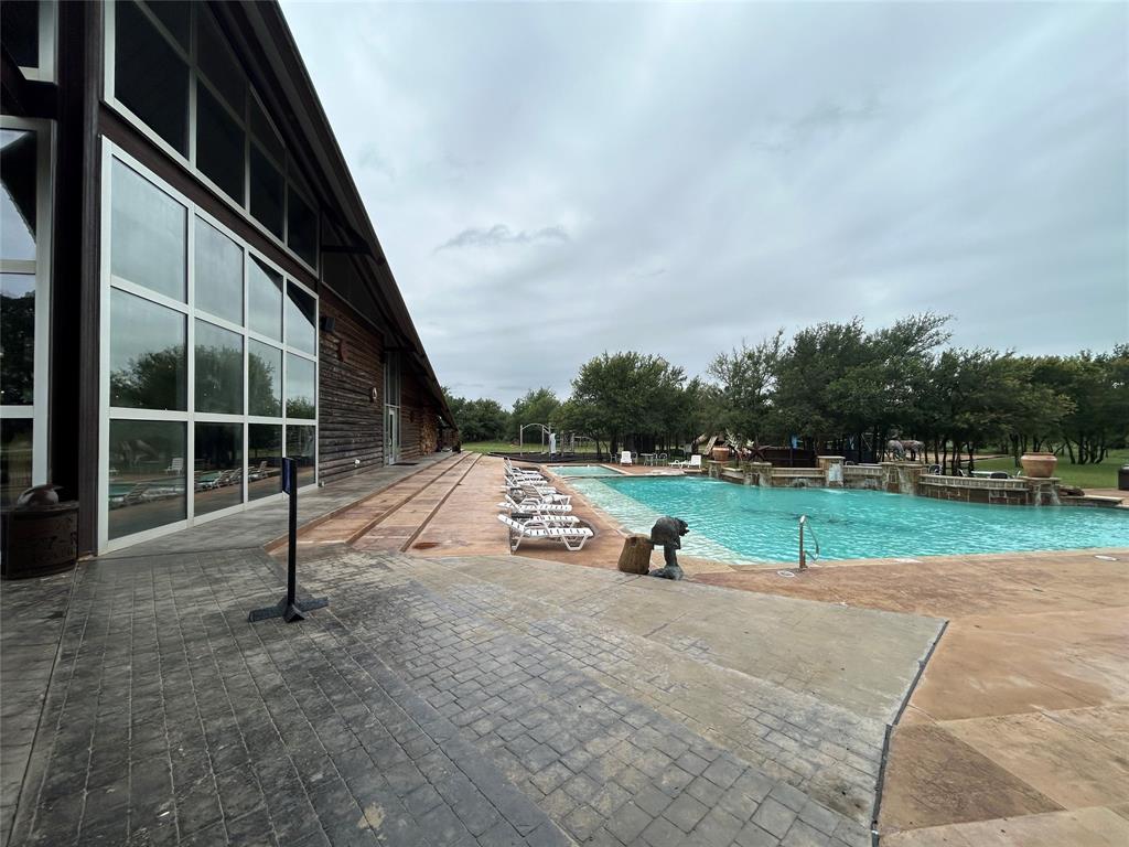 1190 Post Oak Road Gordon, TX 76453 - Photo 13 of 19 a view of backyard with trampoline