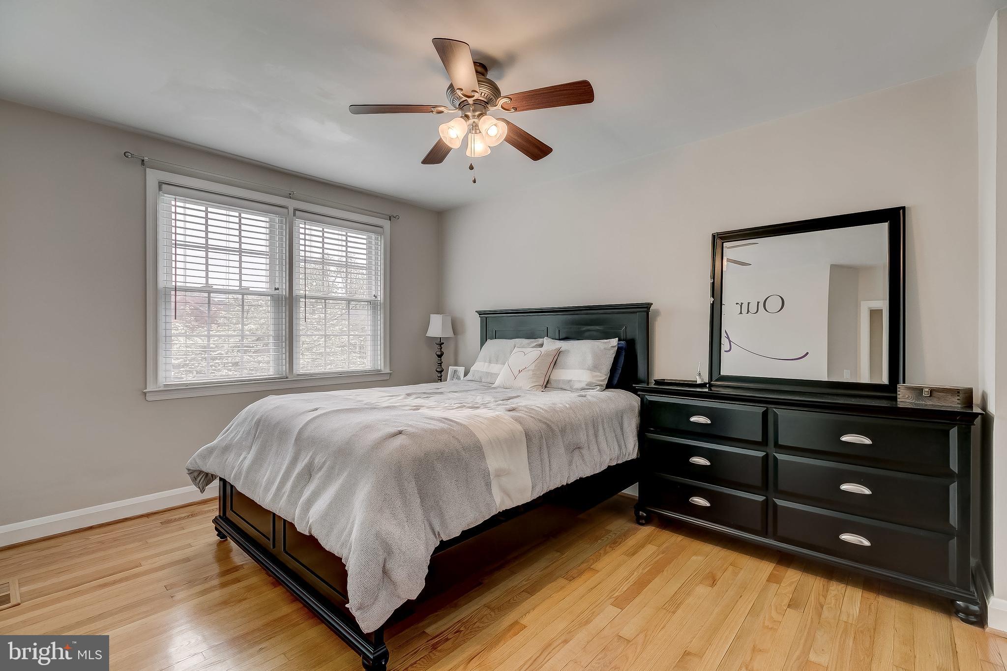 423 Chumleigh Road Baltimore, MD 21212 - Photo 16 of 41 Master Bedroom with Hardwood Floors