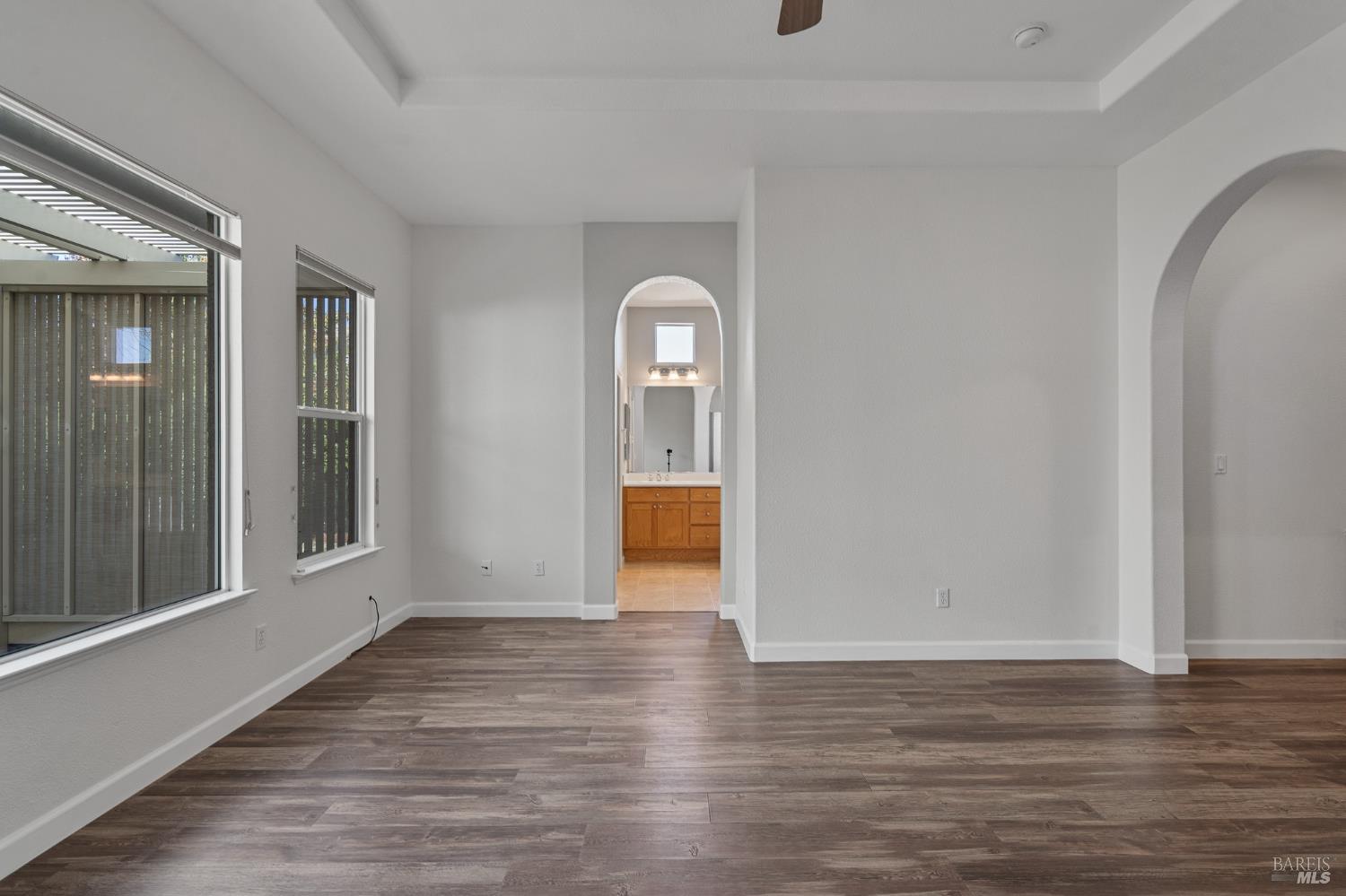 350 Canyon Spring Drive Rio Vista, CA 94571 - Photo 29 of 55 a view of a room with wooden floor and a window