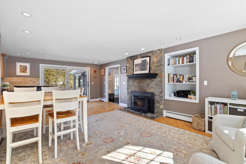 10 Spring Road Westborough, MA 01581 - Photo 13 of 42 a living room with furniture and a fireplace