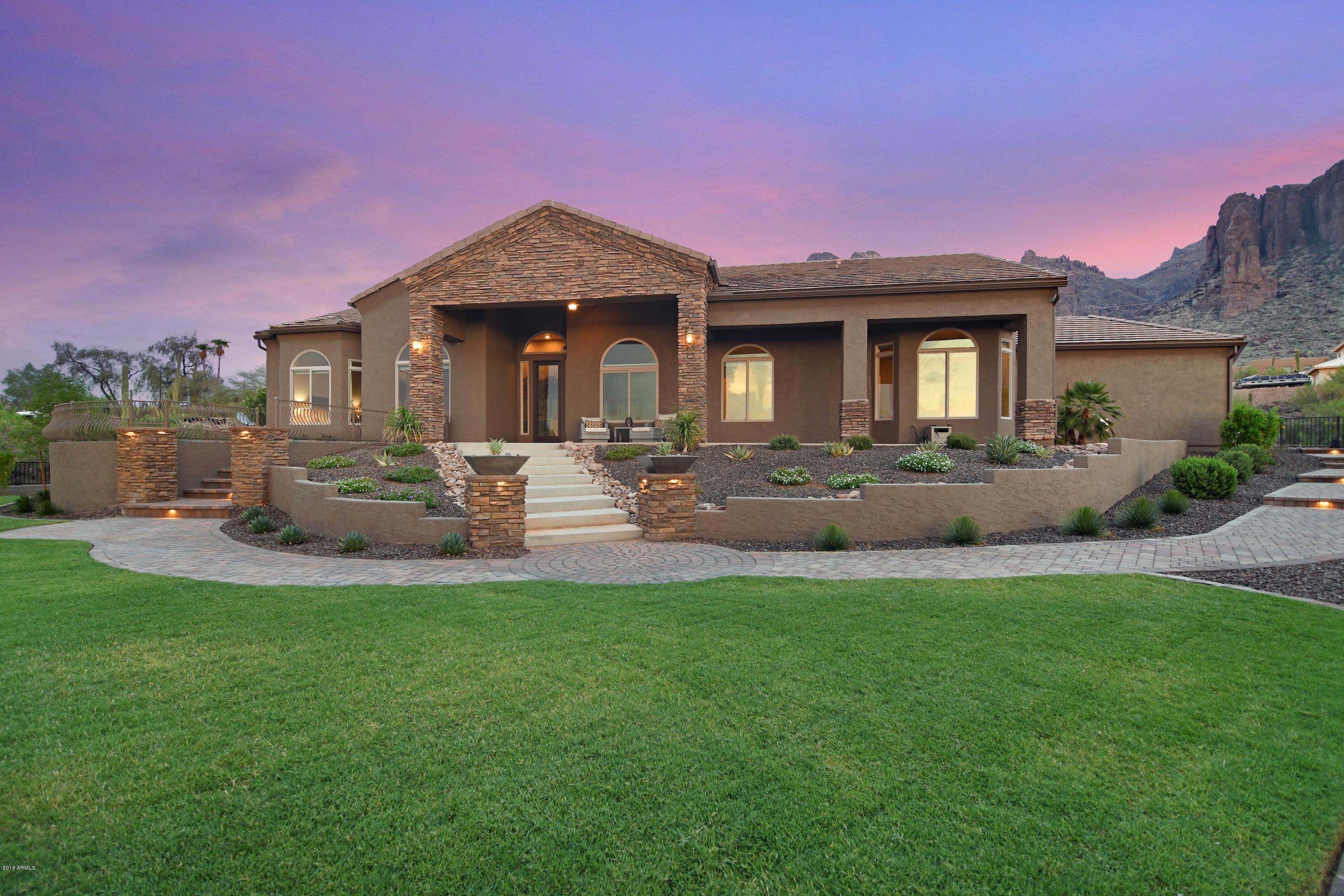 2880 North La Barge Road Apache Junction, AZ 85119 - Photo 34 of 59 Evening Mtv Views