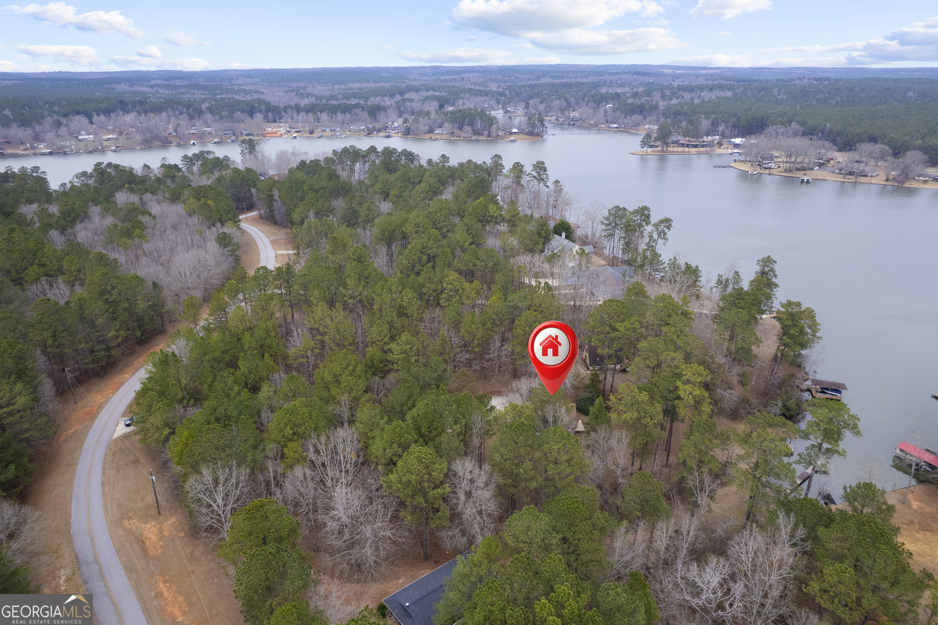1011 Sandy Run Drive Sparta, GA 31087 - Photo 36 of 39 a view of lake and mountain