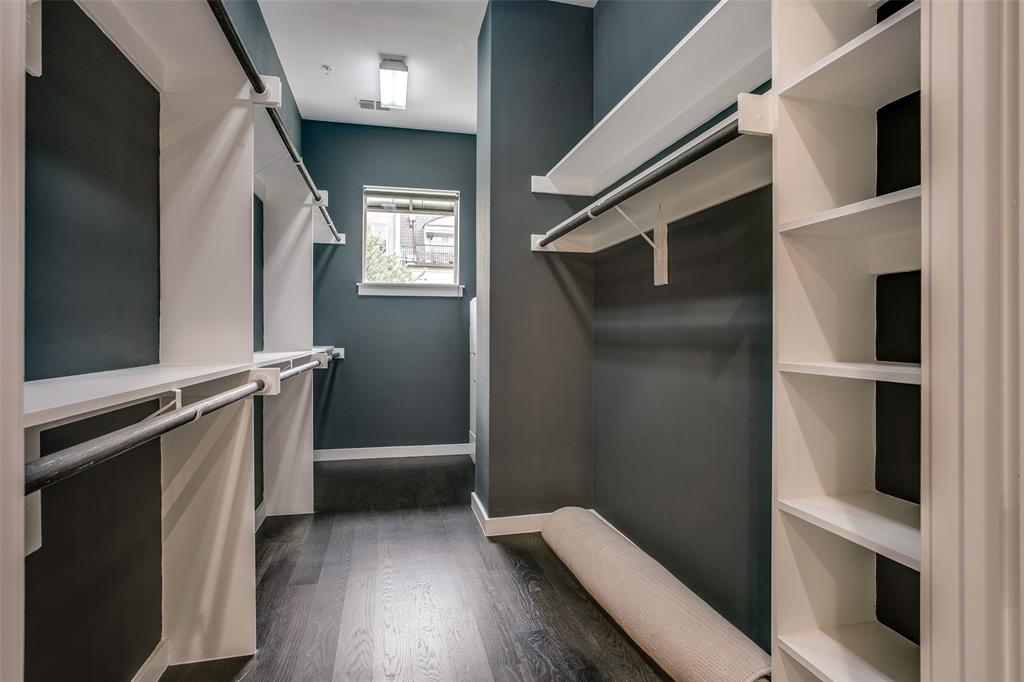 2211 Worthington Street Dallas, TX 75204 - Photo 27 of 36 a view of walk in closet
