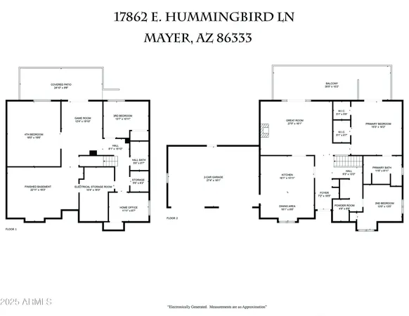 $549,900 | 17862 East Hummingbird Lane, Mayer, AZ 86333