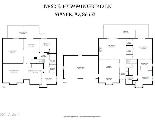 $565,000 | 17862 East Hummingbird Lane, Mayer, AZ 86333