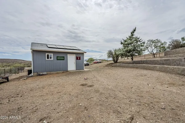 a house with a outdoor space