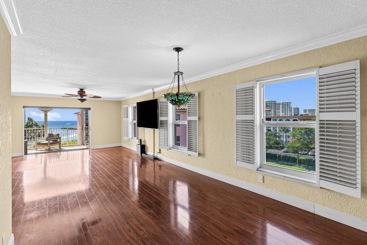 1040 Banyan Road, Unit 501C Boca Raton, FL 33432 - Photo 15 of 47 a living room with furniture and a wooden floor