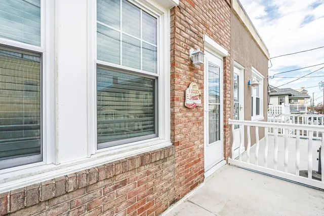 a view of front door