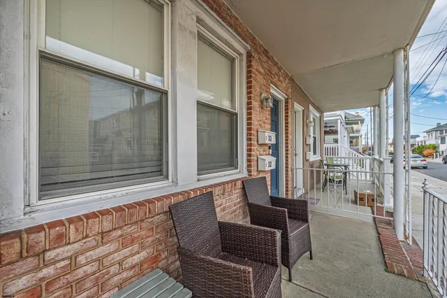 a view of a entryway of the house