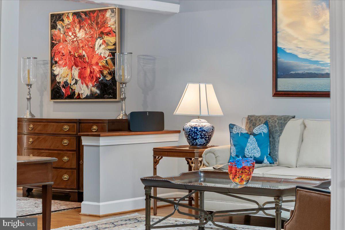 517 Valley View Road Towson, MD 21286 - Photo 22 of 89 a living room with furniture and a painting on the wall