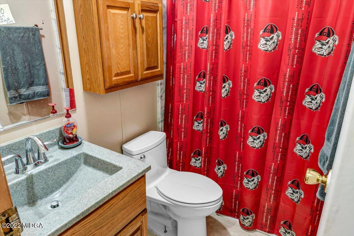 3401 Whitaker Road Roberta, GA 31078 - Photo 10 of 39 a bathroom with a sink and a toilet