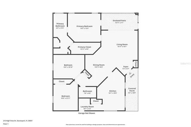 $279,999 | 213 High Vista Drive, Davenport, FL 33837