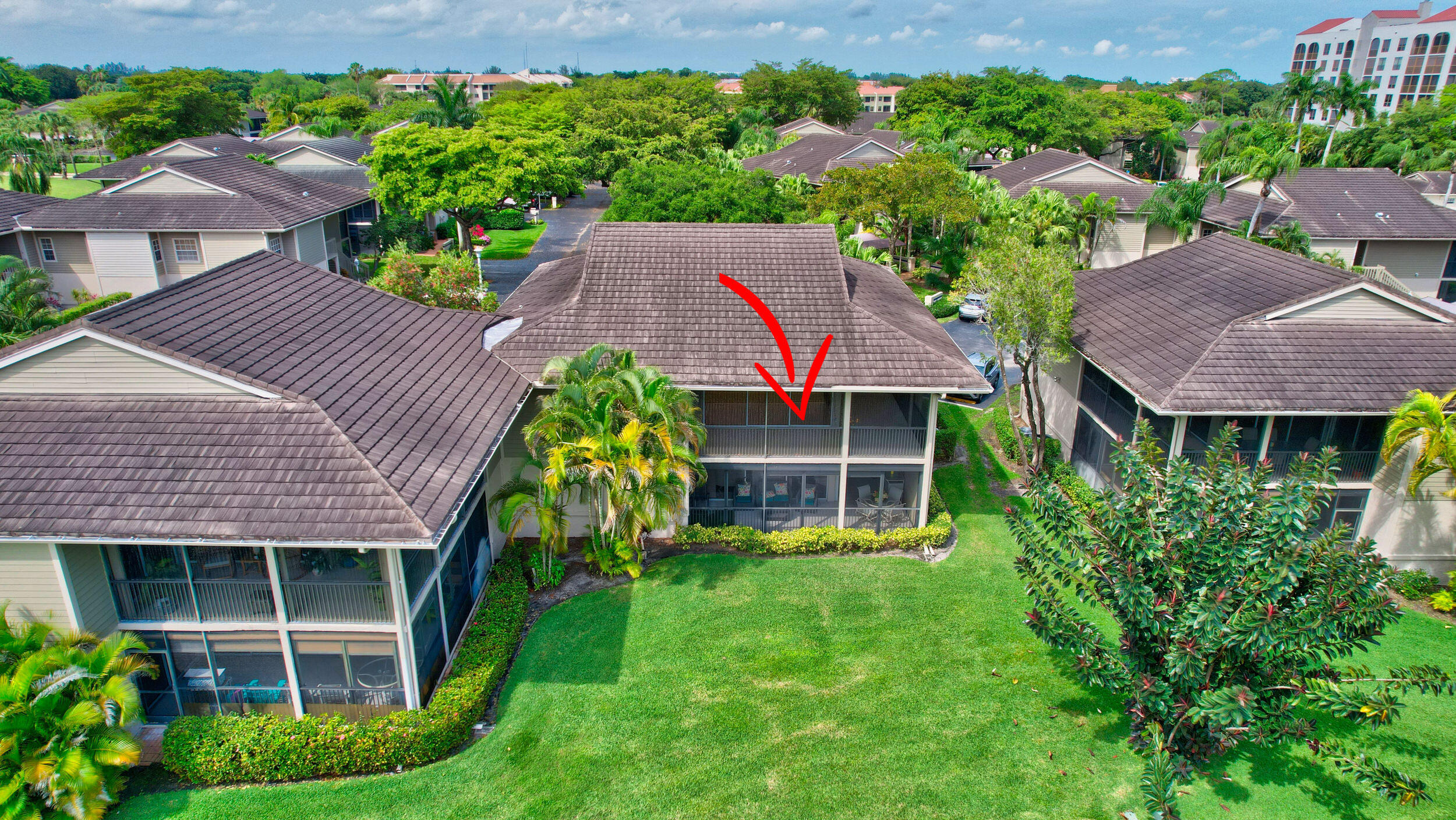 7628 Elm Ridge Drive, Unit 10U Boca Raton, FL 33433 - Photo 14 of 19 Rear Aerial View