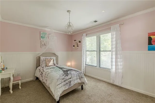 a room with furniture and a window