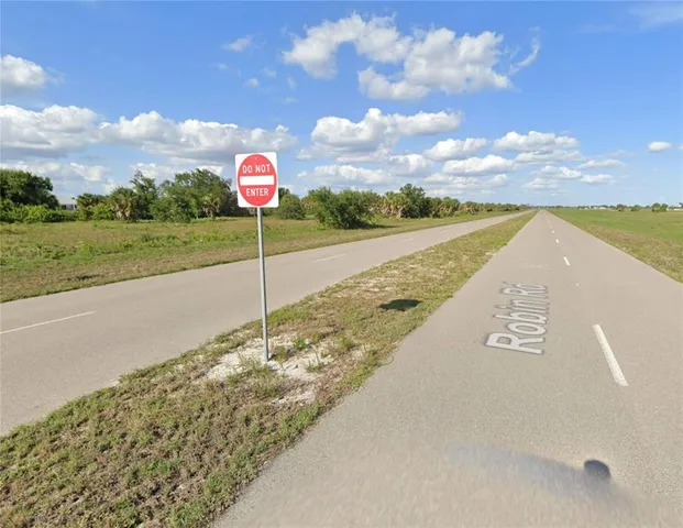 a view of a lake with a city view