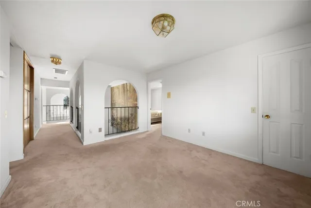 a view of empty room