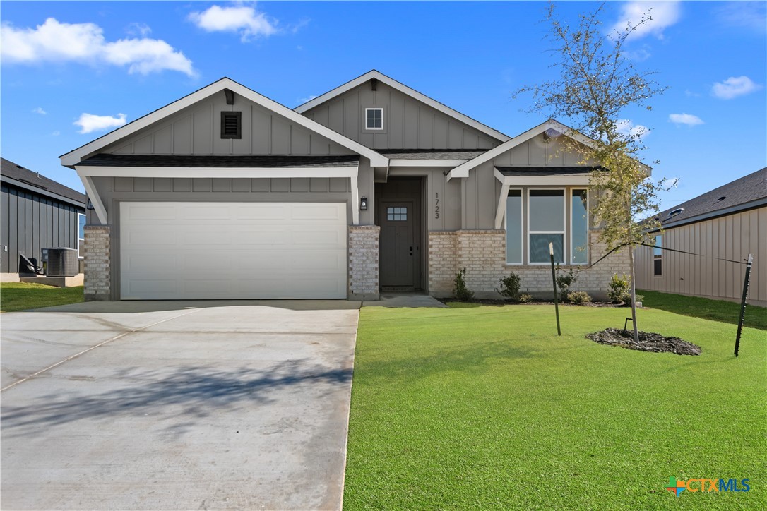 1213 Peppermint Drive Temple, TX 76501 - Photo 2 of 17 Please note: These exterior photos are not of the actual home but are from a previously completed home with a similar floor plan. Finishes, features, and layout may vary.*