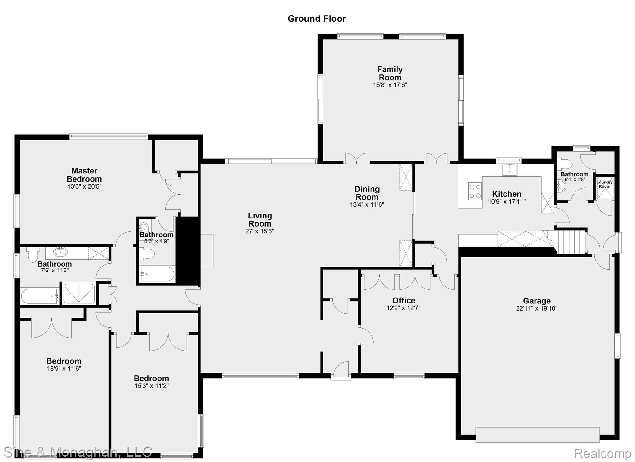 80 Shoreham Road Grosse Pointe, MI 48236 - Photo 73 of 74 80 Shoreham, Main, GPS - Floor 1.jpg