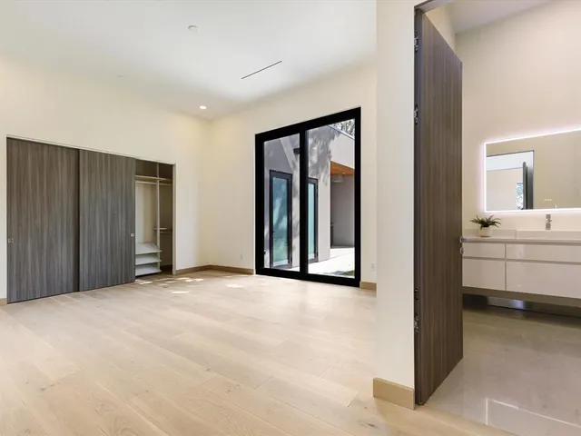 a view of a livingroom with a furniture