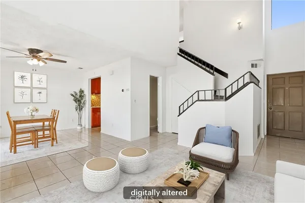 a front view of a house with garage