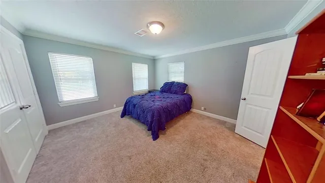 a room with furniture and a window