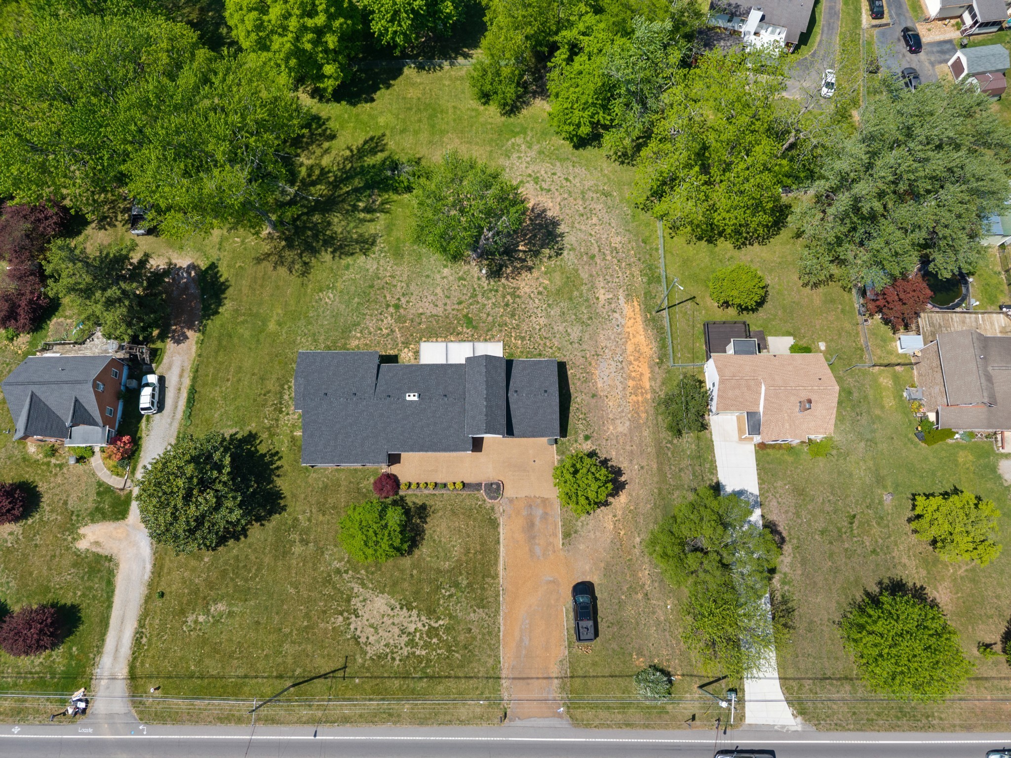 1503 5th Avenue West Springfield, TN 37172 - Photo 32 of 43 an aerial view of a house with a yard