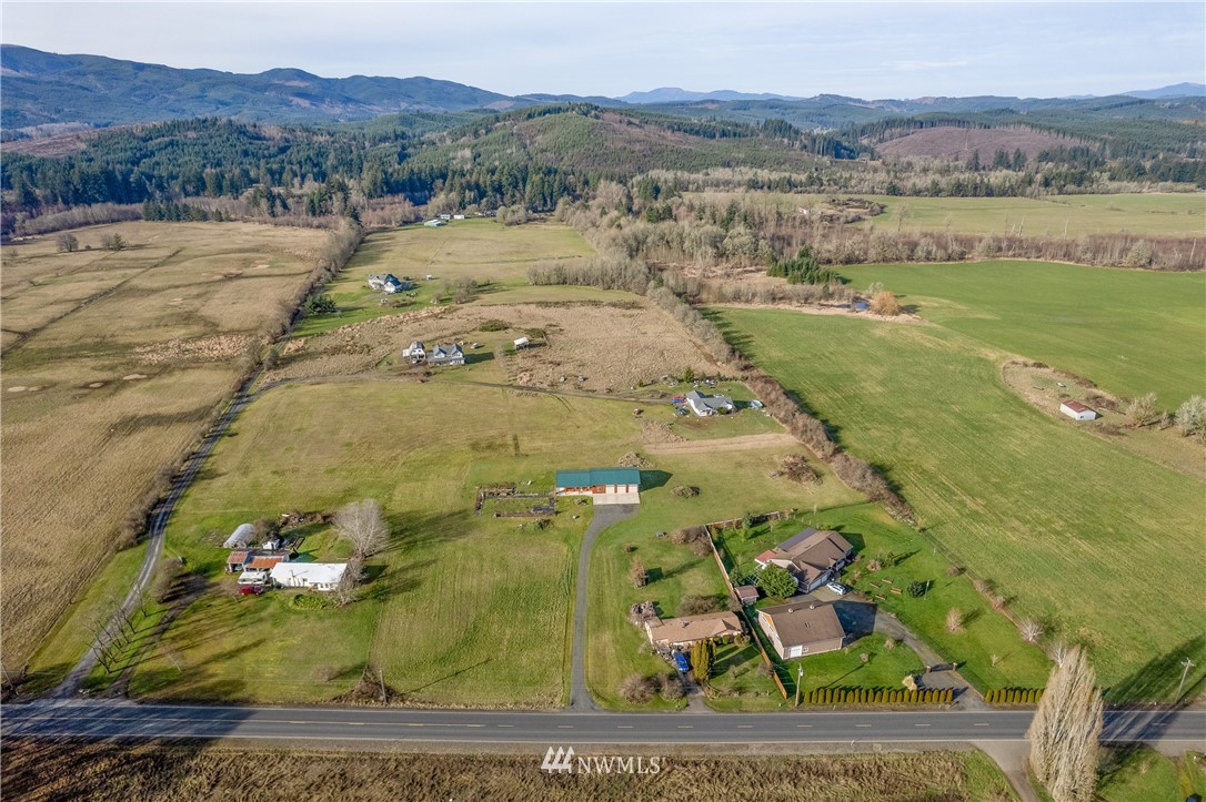 1162 Boistfort Road Curtis, WA 98538 - Photo 8 of 29 a view of a lake with a mountain